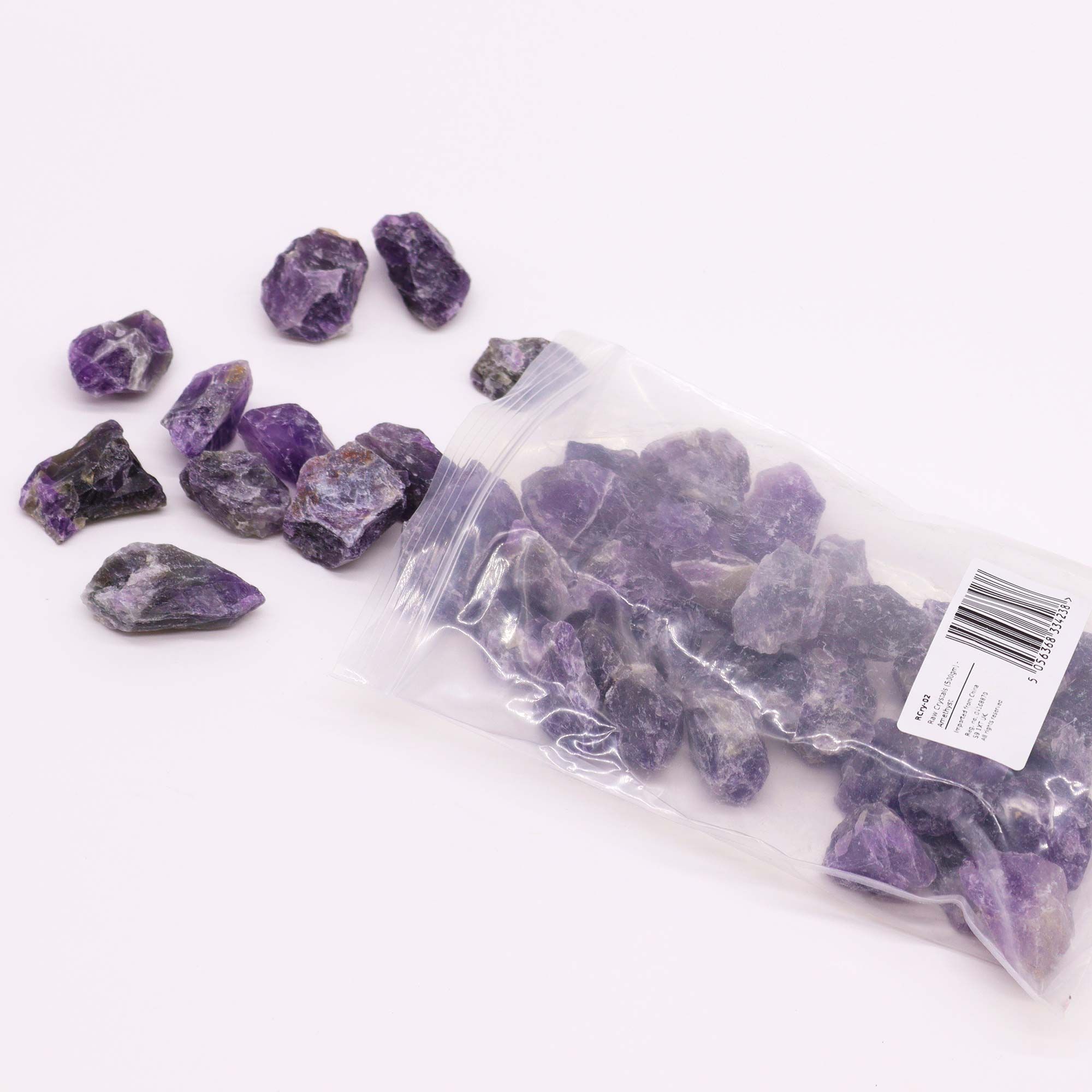 Raw Crystals (500gm) - Amethyst - Image 2