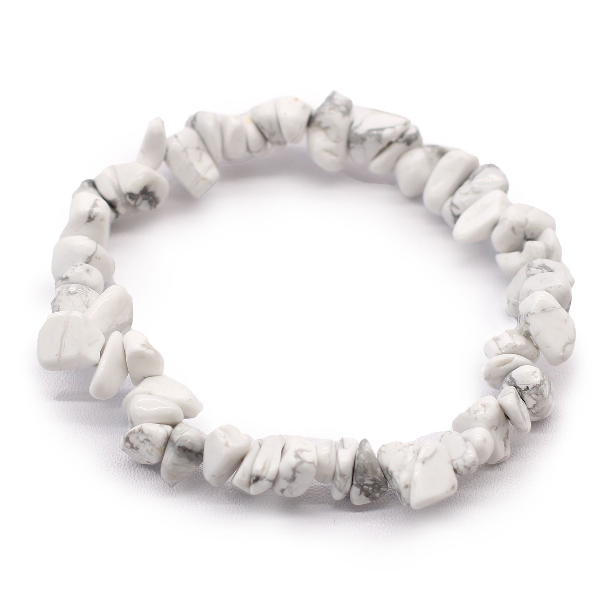 White Jasper Gemstone Bracelet Bath Bomb - Image 8