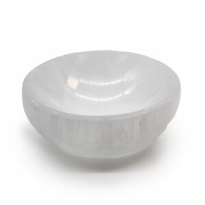 Selenite Round Charging Bowl - 10cm