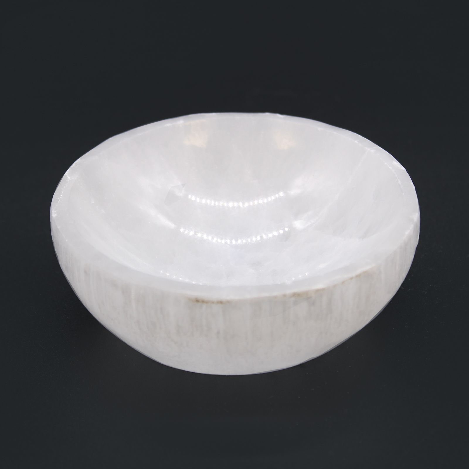 Selenite Round Charging Bowl - 10cm - Image 5