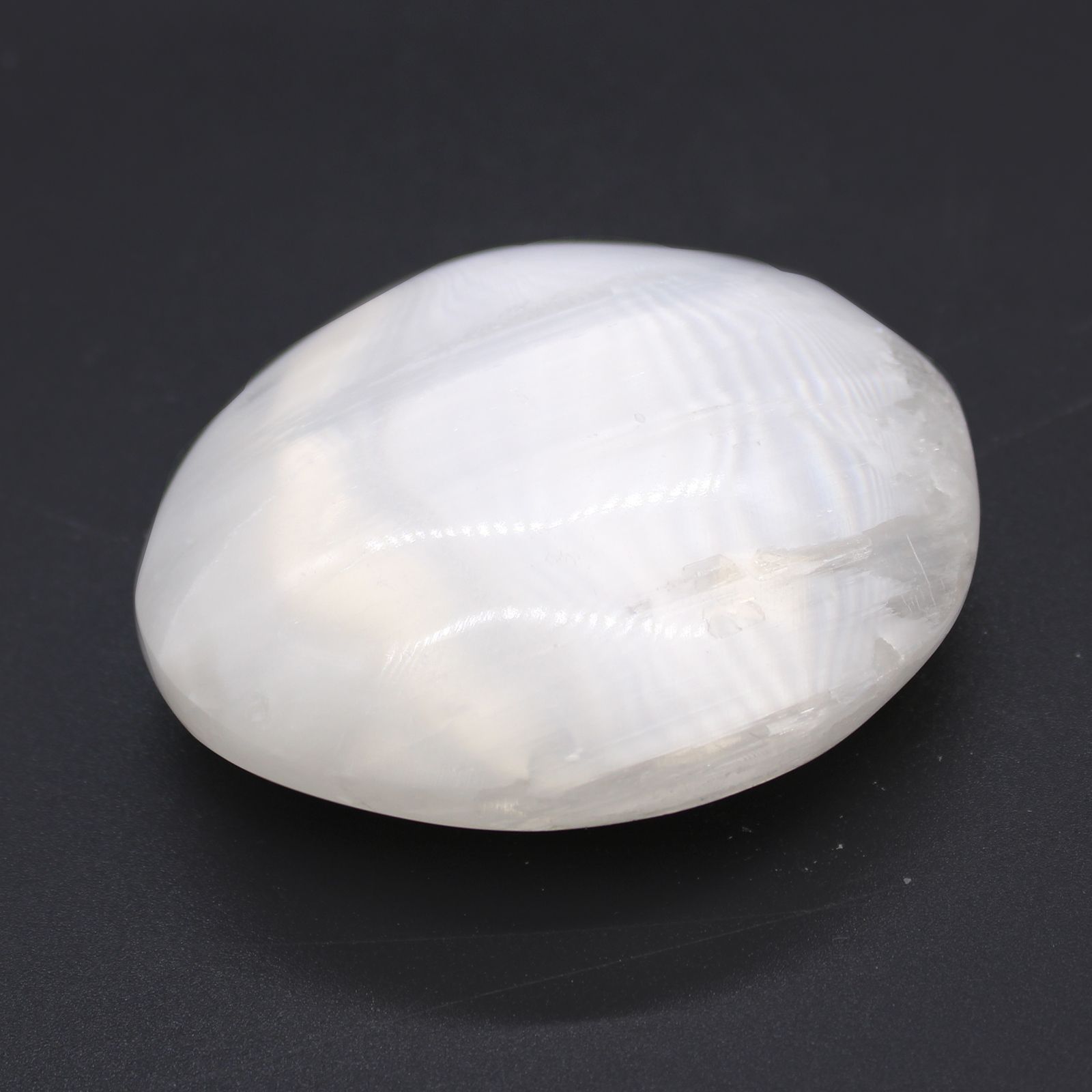 Selenite Palm Stone - 6.5 cm - Image 2