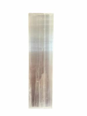Flat Bar Selenite Charging Plate 15cm - plain